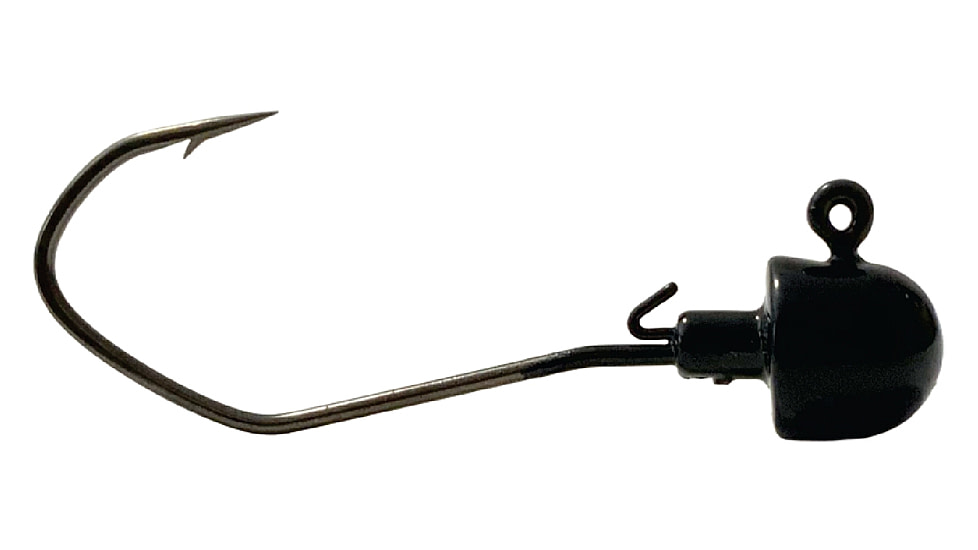 Epic Baits Shakey Head Jig, Black, 3/16 oz, ShakeyHead3-16ozBlack