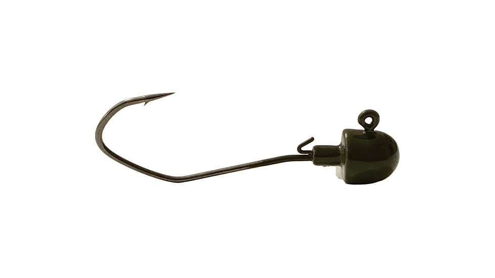 Epic Baits Shakey Head Jig, Green Pumpkin, 1/8 oz, ShakeyHead1-8ozGreenPumpkin