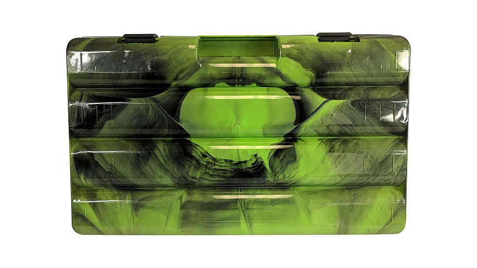Evolution Outdoor 3600 Fishing Drift Series Colored Tackle Tray, Green/Black, 3600, 36004-EV
