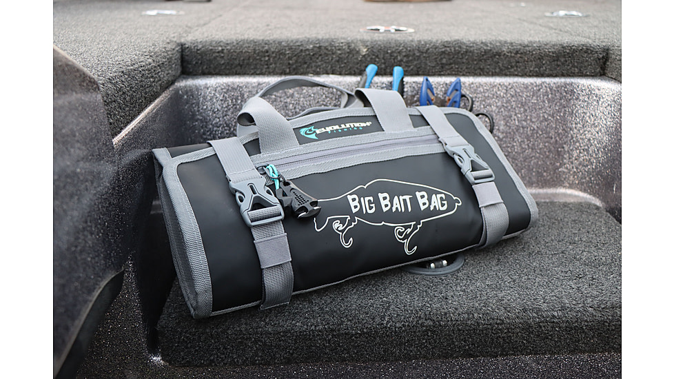 Evolution Outdoor Big Bait Bag, 10in, Grey, Medium, 31058-EV