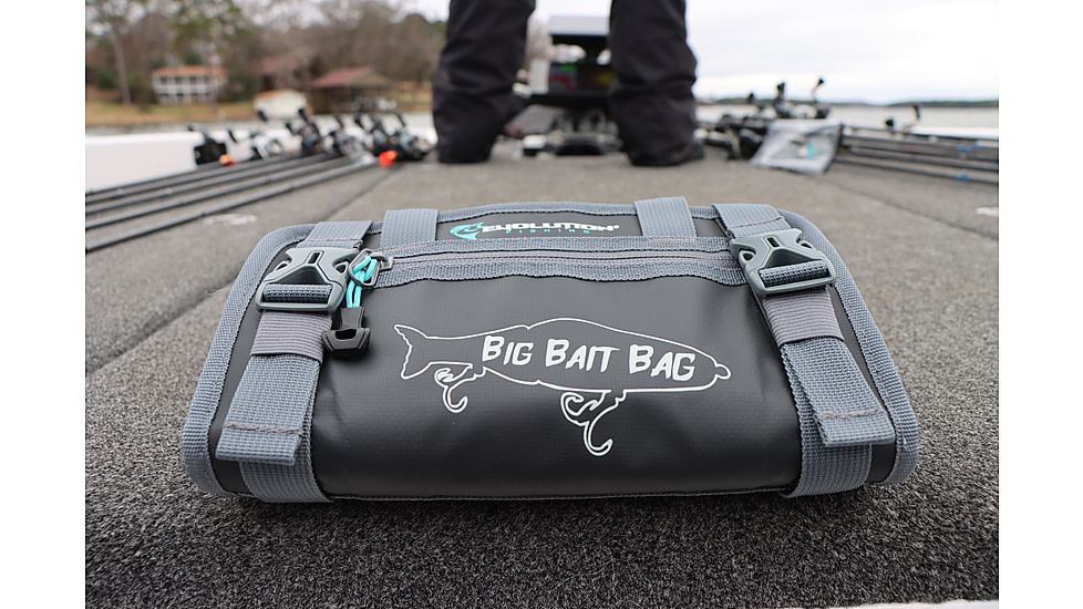 Evolution Outdoor Big Bait Bag, 10in, Grey, Medium, 31058-EV