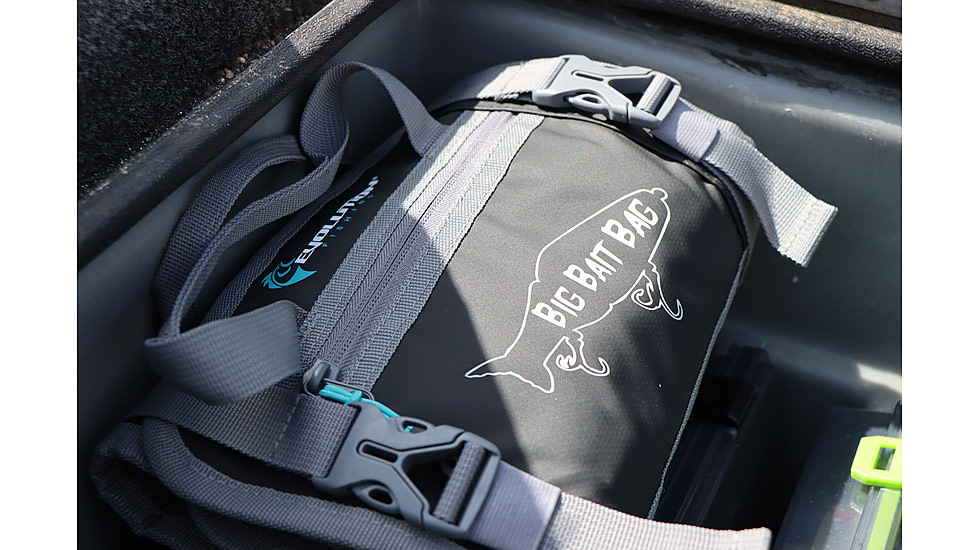 Evolution Outdoor Big Bait Bag, 10in, Grey, Medium, 31058-EV