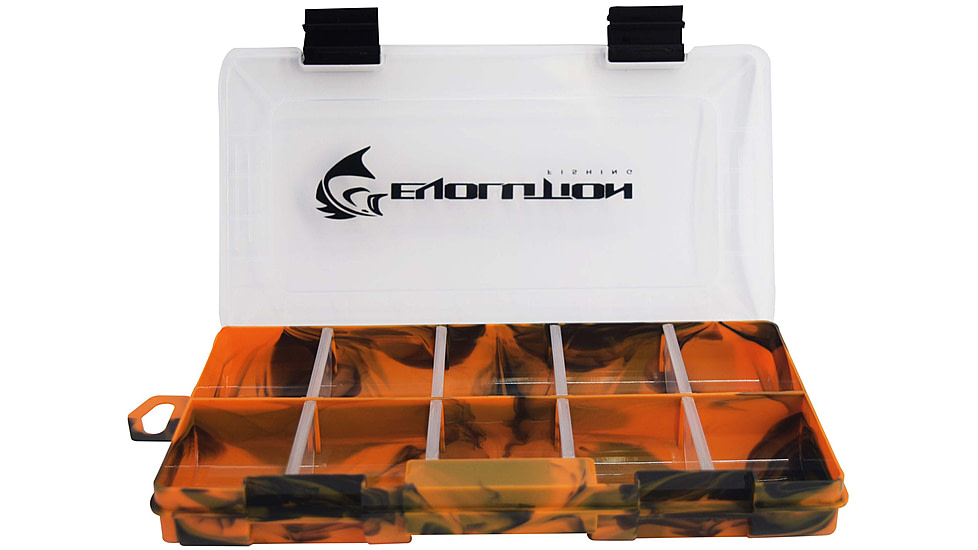 Evolution Outdoor Drift Series 3500 Tackle Tray, Orange/Black, 35016-EV