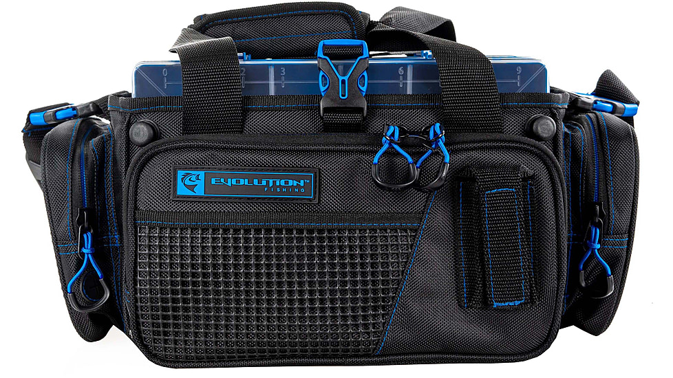 Evolution Outdoor Horizontal 3600 Drift Series Tackle Bags, Blue/Black, H36012-EV