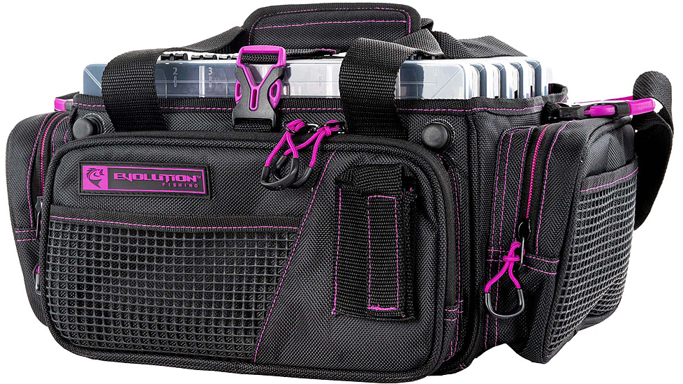 Evolution Outdoor Horizontal 3600 Drift Series Tackle Bags, Purple/Black, H36015-EV
