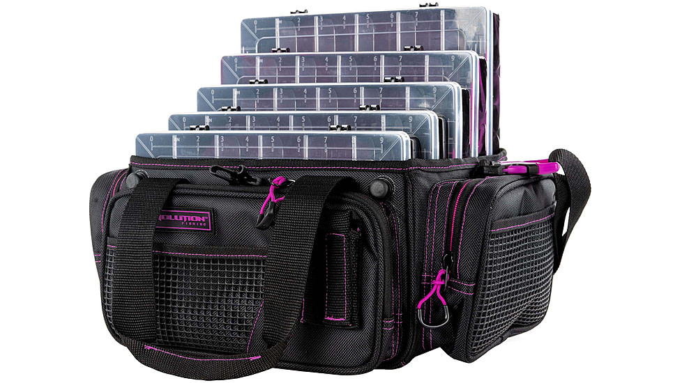 Evolution Outdoor Horizontal 3600 Drift Series Tackle Bags, Purple/Black, H36015-EV