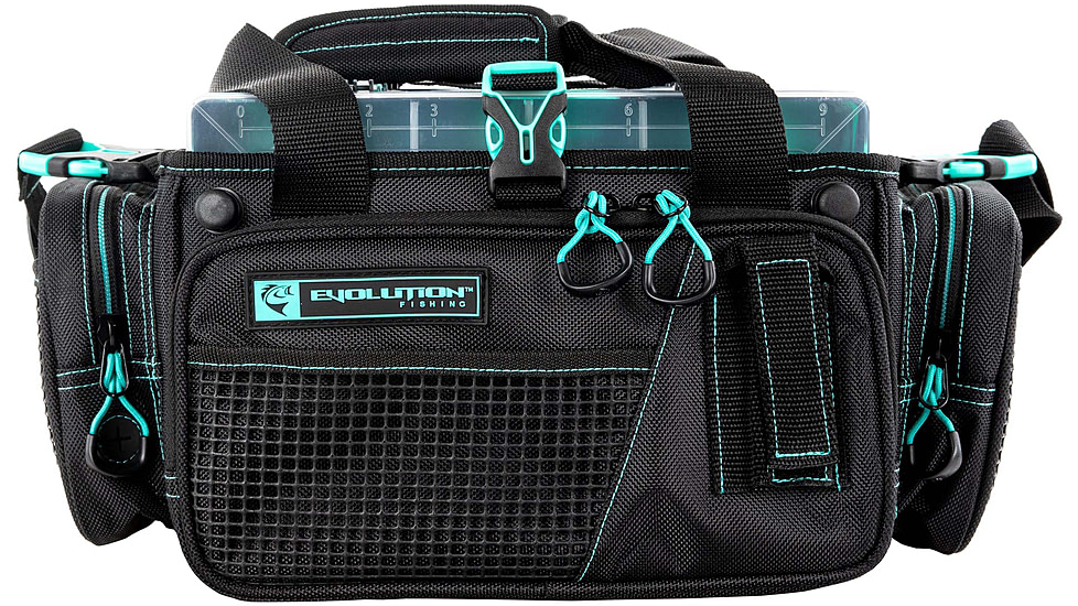 Evolution Outdoor Horizontal 3600 Drift Series Tackle Bags, Seafoam/Black, H36013-EV