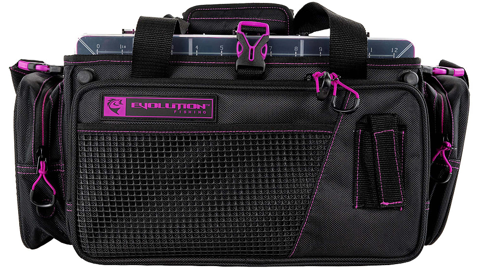 Evolution Outdoor Horizontal 3700 Drift Series Tackle Bags, Purple/Black, H37011-EV