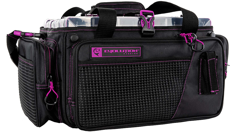 Evolution Outdoor Horizontal 3700 Drift Series Tackle Bags, Purple/Black, H37011-EV