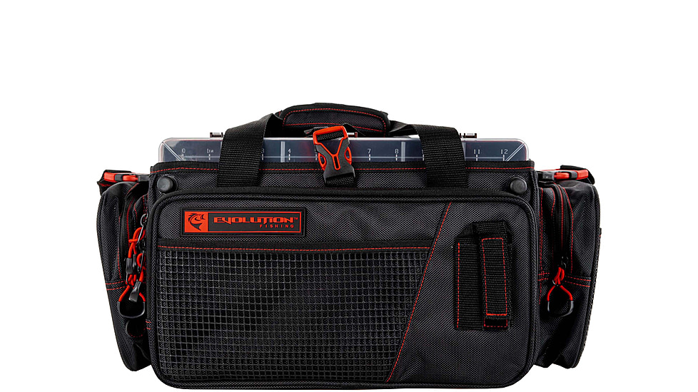 Evolution Outdoor Horizontal 3700 Drift Series Tackle Bags, Red/Black, H37010-EV