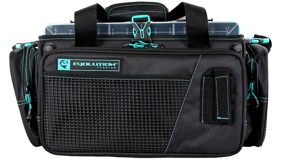 Evolution Outdoor Horizontal 3700 Drift Series Tackle Bags, Seafoam/Black, H37009-EV