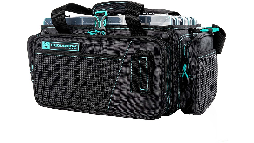 Evolution Outdoor Horizontal 3700 Drift Series Tackle Bags, Seafoam/Black, H37009-EV