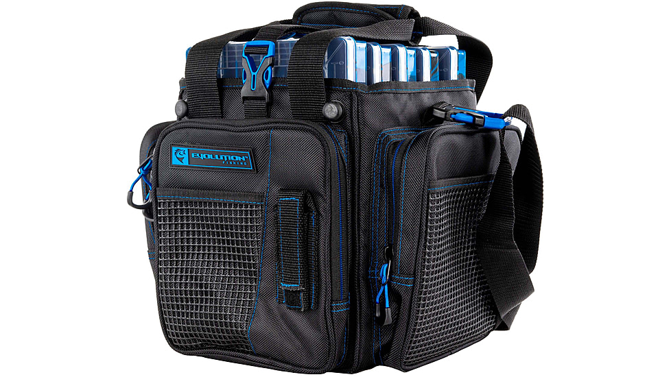 Evolution Outdoor Vertical 3600 Drift Series Tackle Bags, Blue/Black, V36017-EV