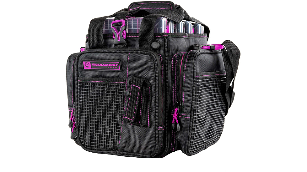 Evolution Outdoor Vertical 3600 Drift Series Tackle Bags, Purple/Black, V36020-EV