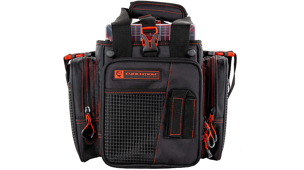 Evolution Outdoor Vertical 3600 Drift Series Tackle Bags, Red/Black, V36019-EV