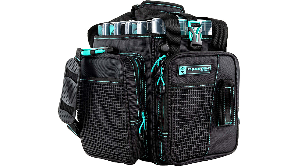 Evolution Outdoor Vertical 3600 Drift Series Tackle Bags, Seafoam/Black, V36018-EV