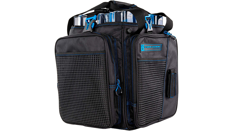 Evolution Outdoor Vertical 3700 Drift Series Tackle Bags, Blue/Black, V37013-EV