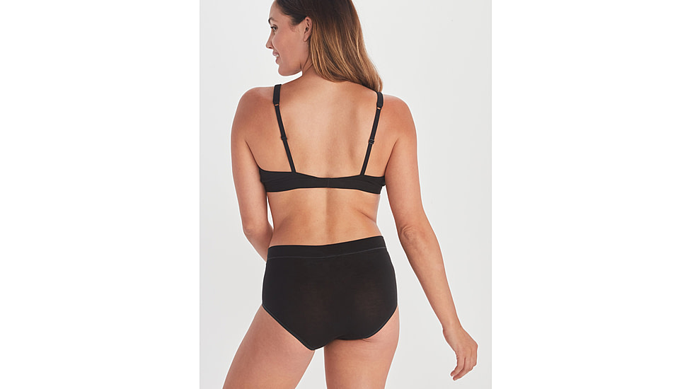 ExOfficio Everyday Bralette Bra - Womens, Black, Extra Small, E14115-9999-XS