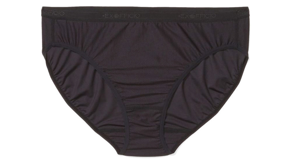 ExOfficio Give-N-Go 2.0 Bikini Brief - Womens, Black, Small, 2241-6698-9999-S