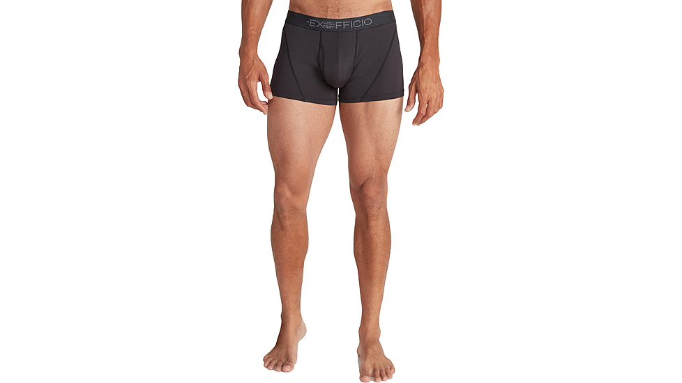 ExOfficio Give-N-Go Sport 2.0 Boxer Brief - Mens, 3 in, Black/Black, 2XL, 12416717-9141-2XL