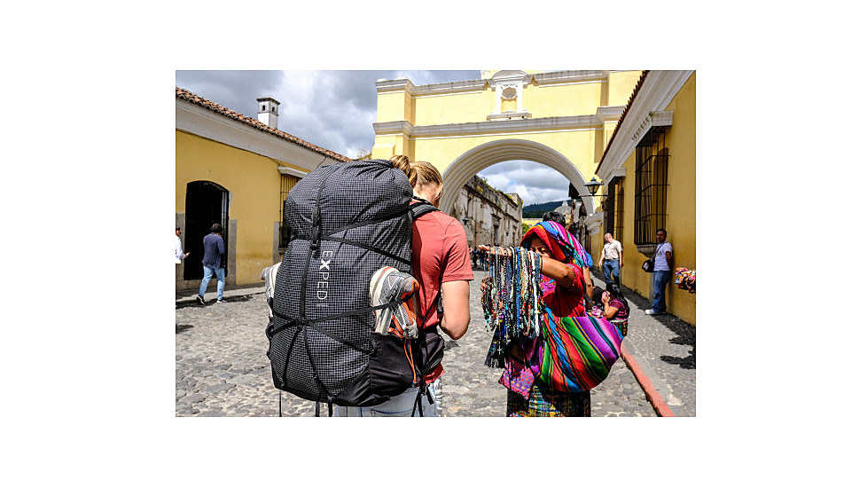 Exped Lightning 45 Backpack, Black, 45 L, 7640445451291