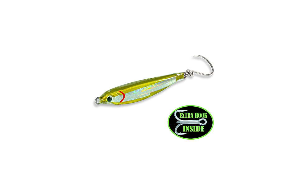 Fat Cow Epoxy Resin Fat Minnow Epoxy Resin Jig 1 OZ Olive, FMRJ28-OL
