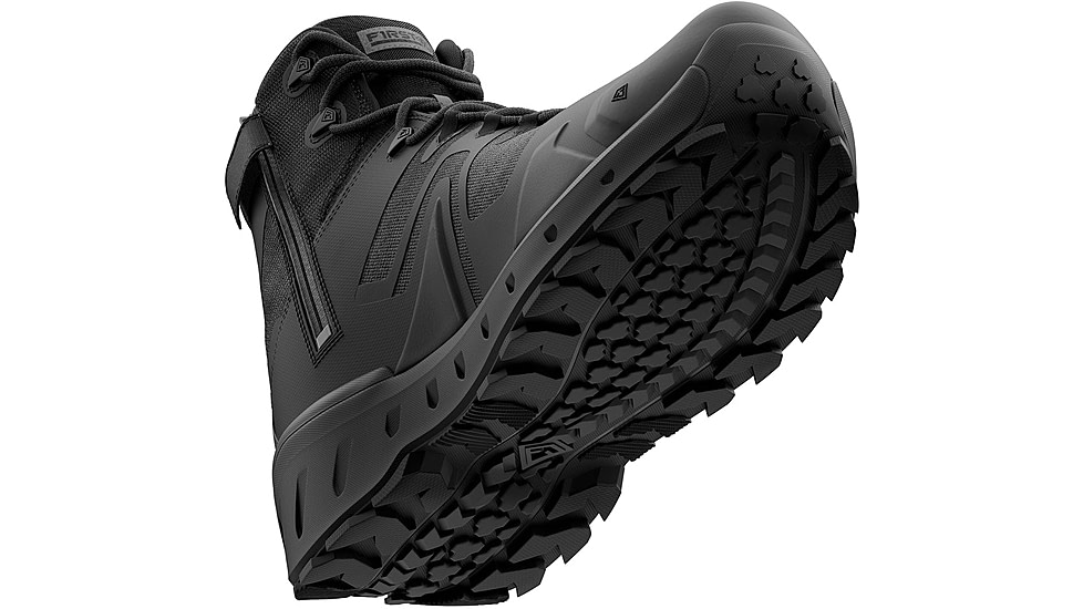 First Tactical 5in Aero-Tac H2O Side-Zip Mid Boots - Mens, Black, 15 US, Wide, FT-165929-019-15-W
