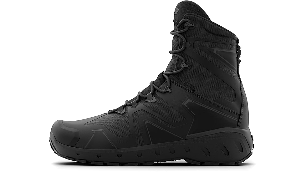 First Tactical AERO-TAC 8in Side-Zip Tactical Boots - Mens, Black, 12 US/Wide, 165925-019-12-W