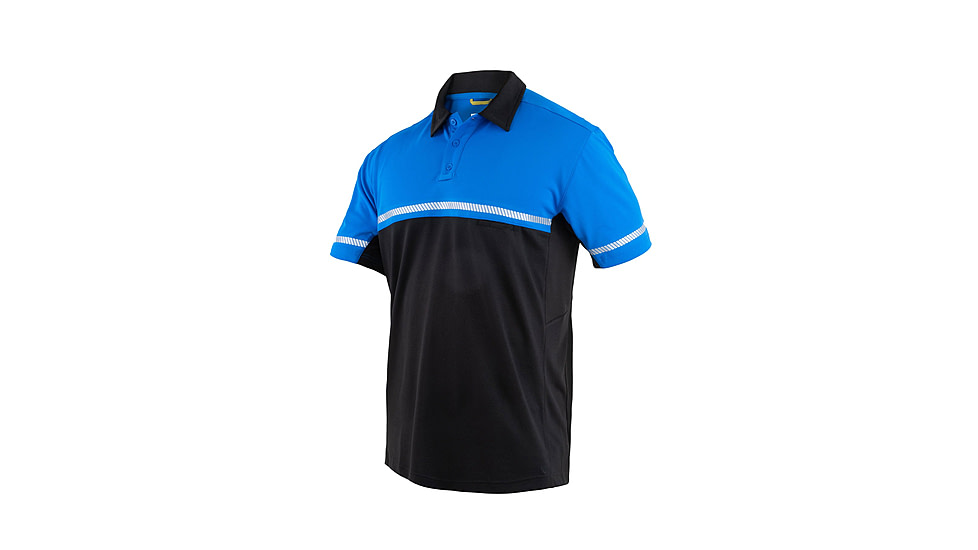 First Tactical Bike Patrol Short Sleeve Polo - Men's, Royal Blue, Large, 112516-730-L-R