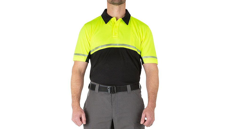 First Tactical Bike Patrol Short Sleeve Polo - Mens, Royal Blue, 3XL/Regular, 112516-204-3XL