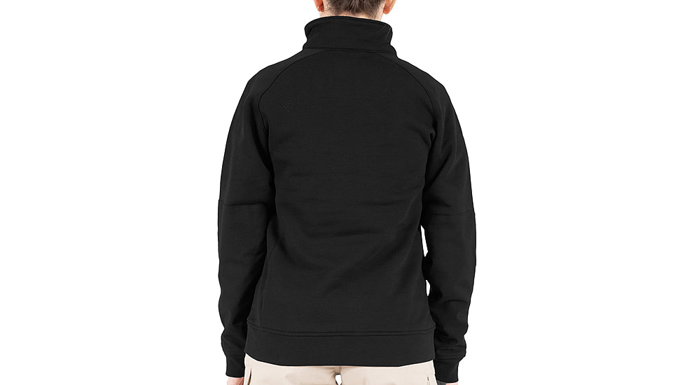 First Tactical Cotton Job Shirt 1/4 Zip - Womens, Black, Large, R, 128507-019-L-R