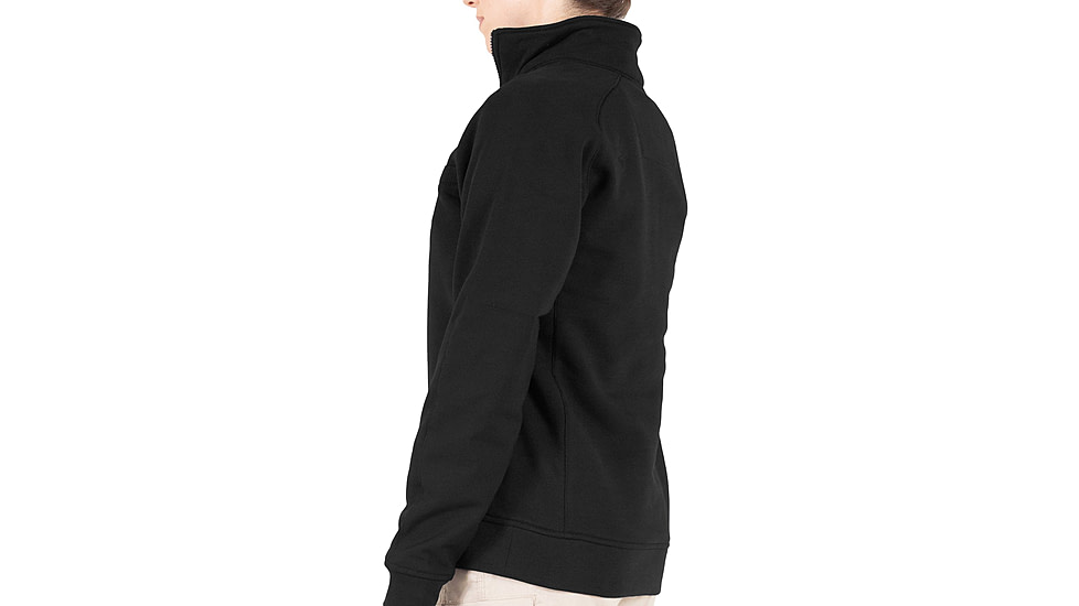 First Tactical Cotton Job Shirt 1/4 Zip - Womens, Black, Large, R, 128507-019-L-R