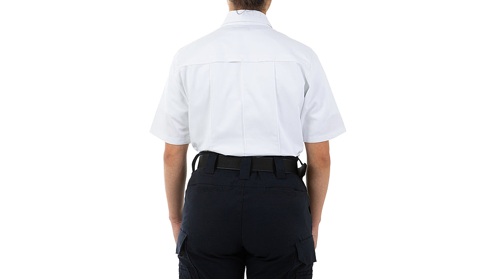 First Tactical Cotton Station Short Sleeve Shirt - Womens, White, 3XL, 122008-010-3XL-R