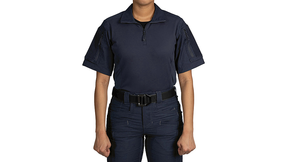 First Tactical Defender Short Sleeve Shirt - Women's, Regular, Midnight Navy, Extra Large, 122017-729-XL-R
