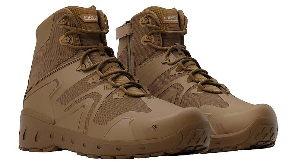 First Tactical AERO-TAC 5in Side-Zip Mid Tactical Boots - Mens