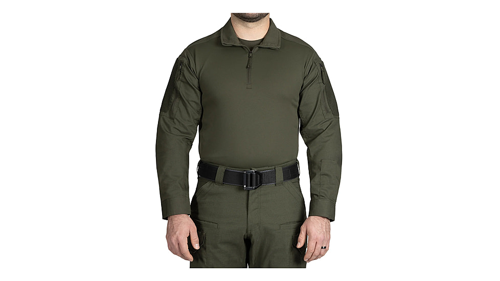 First Tactical V2 Responder Long Sleeve Shirt - Men's, Regular, OD Green, Extra Large, 111031-830-XL-R