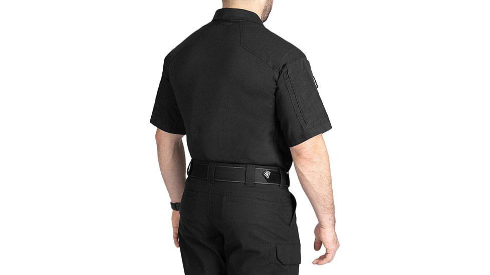 First Tactical M V2 Responder Ss Shirt, Black - 112024-019-3XL-T