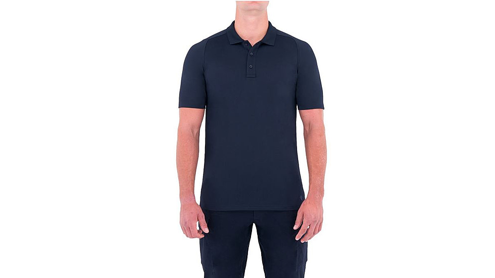 First Tactical Mens Performance Ss Polo, Midnight Navy, Small 112509-729-S