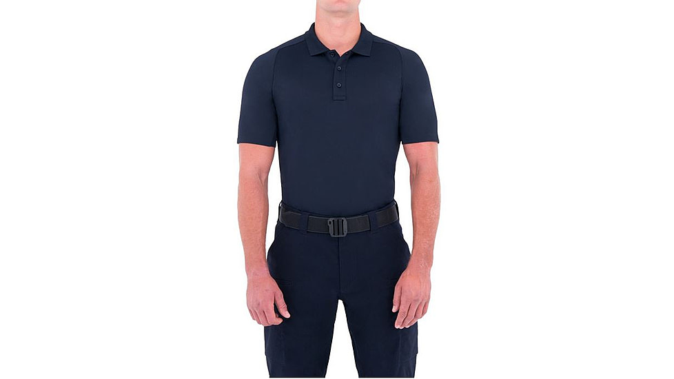 First Tactical Mens Performance Ss Polo, Midnight Navy, Small 112509-729-S