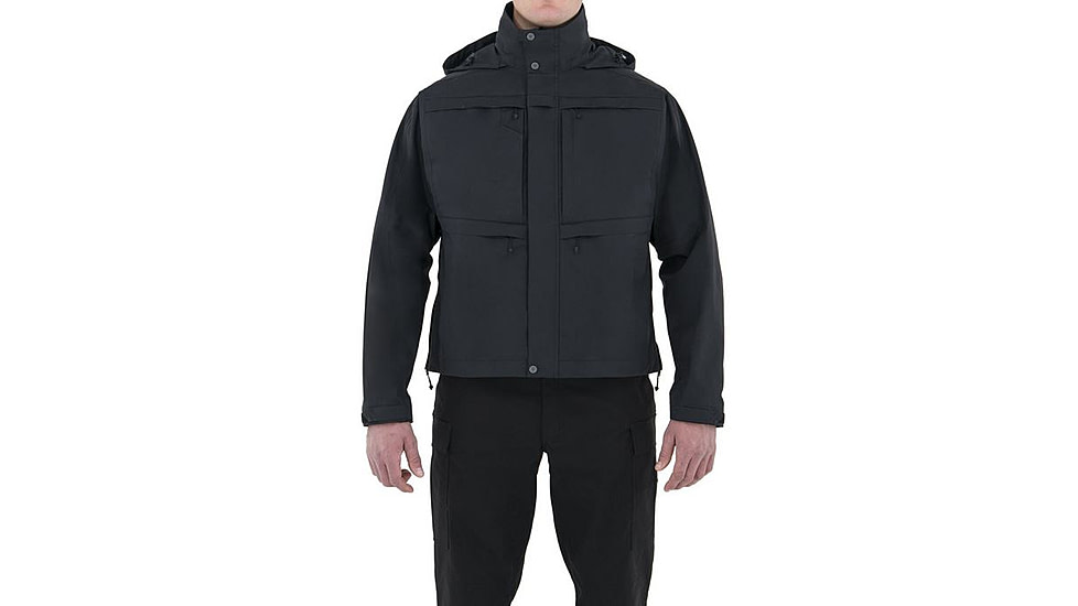 First Tactical Mens Tactix System Jacket, Black, S Regular 118502-019-S-R