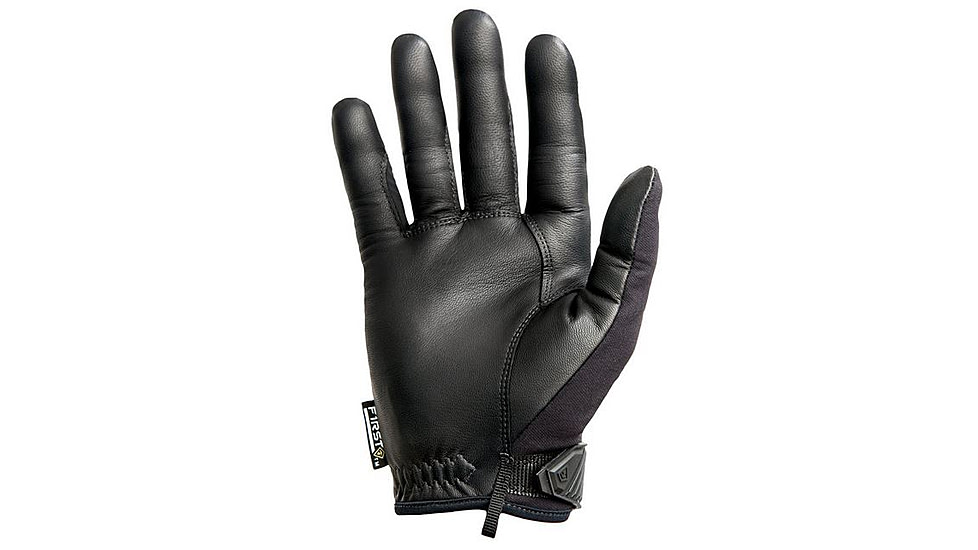 First Tactical Padded Knuckle Glove, Black, Small 150007-019-S