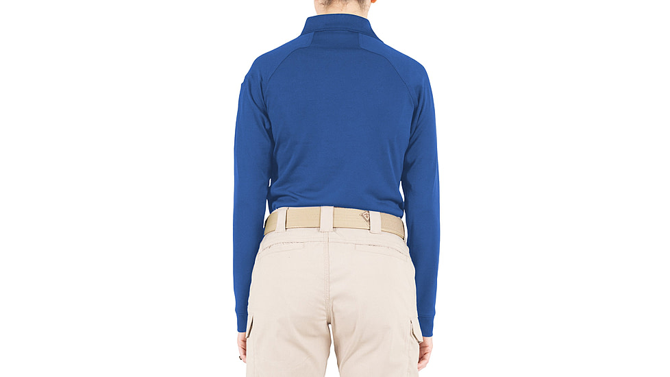 First Tactical Performance Long Sleeve Polo - Womens, Academy Blue, 3XL, 121503-691-3XL