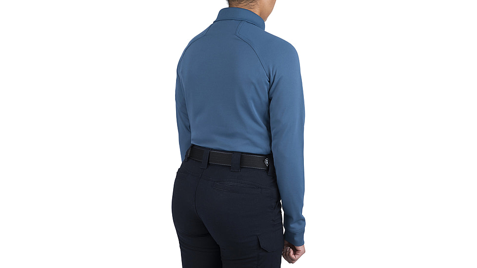 First Tactical Performance Long Sleeve Polo - Womens, French Blue, 3XL, 121503-484-3XL