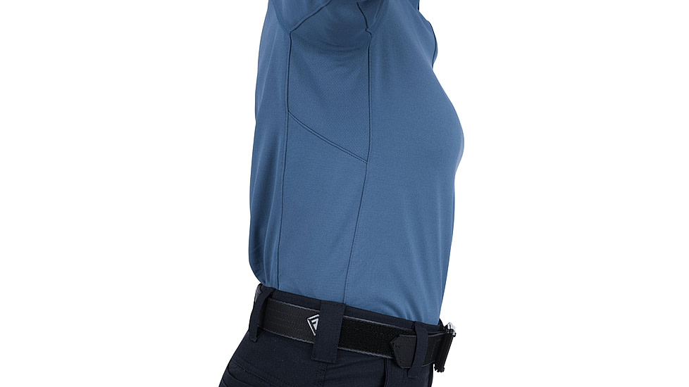 First Tactical Performance Long Sleeve Polo - Womens, French Blue, 3XL, 121503-484-3XL