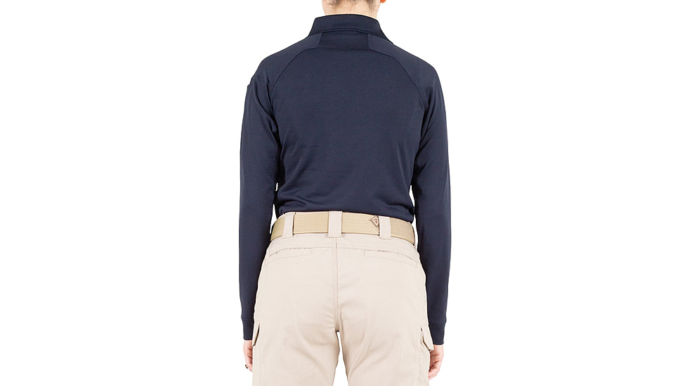 First Tactical Performance Long Sleeve Polo - Womens, Midnight Navy, 3XL, 121503-729-3XL