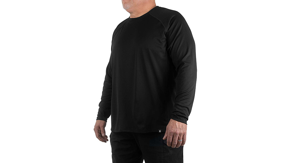 First Tactical Performance Long Sleeve T-Shirt - Mens, Black, Large, 111504-019-L-R