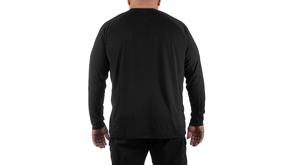 First Tactical Performance Long Sleeve T-Shirt - Mens, Black, Large, 111504-019-L-R
