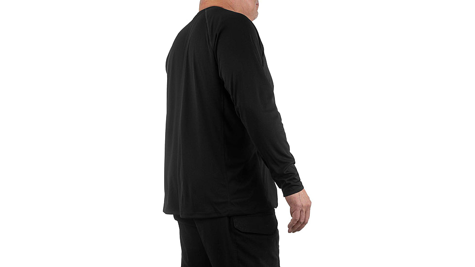 First Tactical Performance Long Sleeve T-Shirt - Mens, Black, Large, 111504-019-L-R
