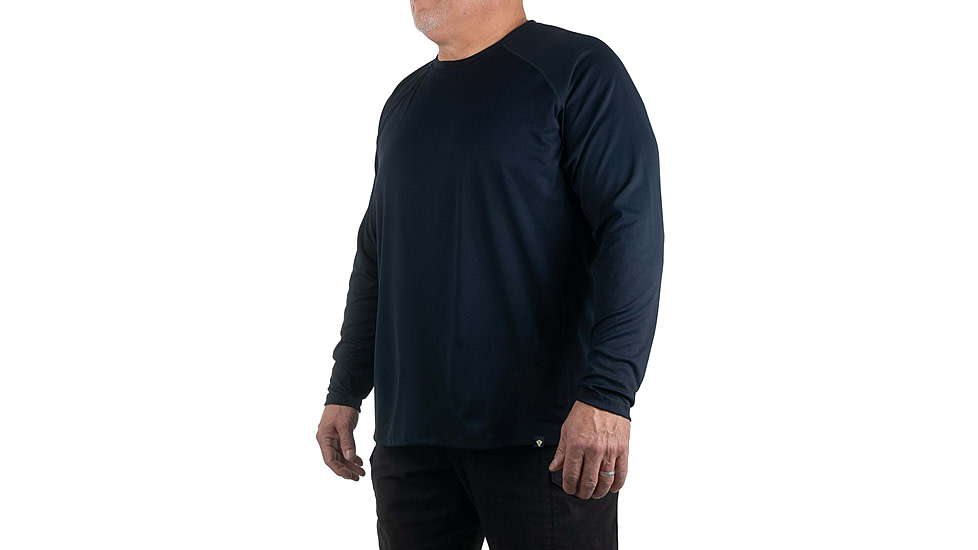 First Tactical Performance Long Sleeve T-Shirt - Mens, Midnight Navy, Medium, 111504-729-M-R