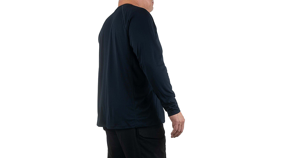 First Tactical Performance Long Sleeve T-Shirt - Mens, Midnight Navy, Medium, 111504-729-M-R